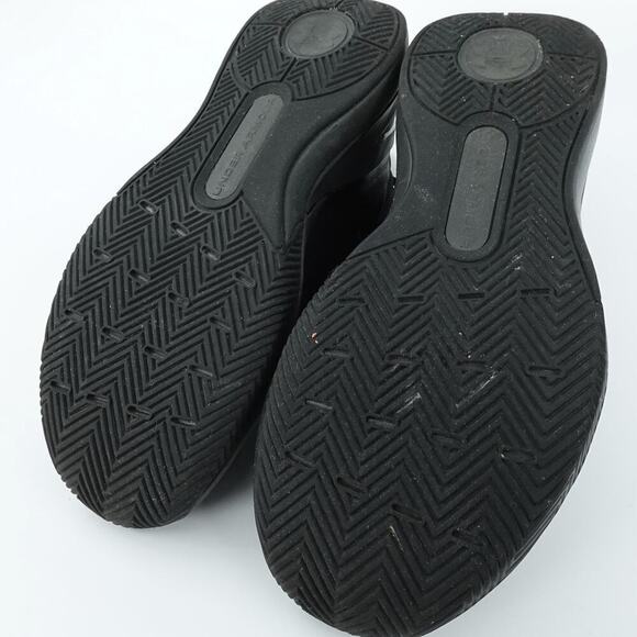 Under Armour UA Lockdown 3 Shoes Mens 7.5 Black Mid Top Basketball - Picture 9 of 13